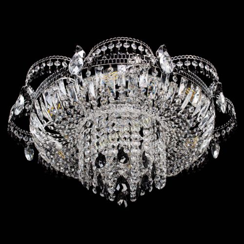 Люстра Камея №1 черная в Симферополе Гусь Хрустальный