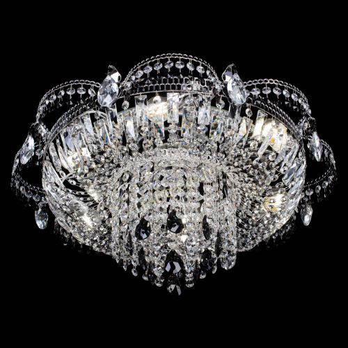 Люстра Камея №1 черная в Симферополе Гусь Хрустальный