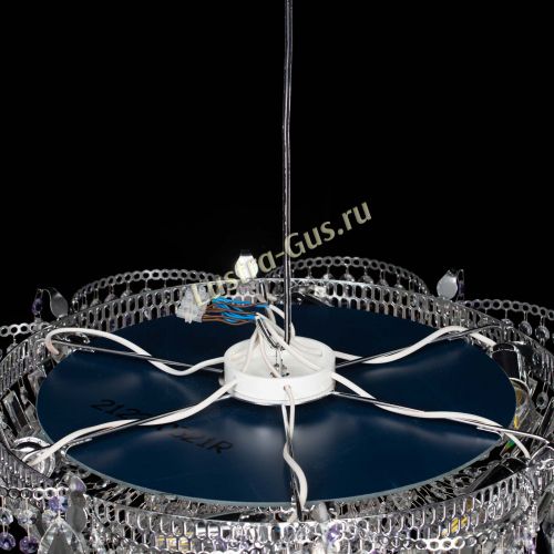 Люстра Камея №1 фиолетовая в Симферополе Гусь Хрустальный
