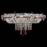Люстра Камея №1 красная в Симферополе