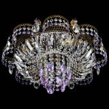 Люстра Камея №4 под бронзу фиолетовая в Симферополе