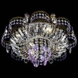 Люстра Камея №4 под бронзу фиолетовая в Симферополе