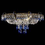 Люстра Камея №4 под бронзу синяя в Симферополе