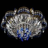 Люстра Камея №4 под бронзу синяя в Симферополе