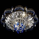 Люстра Камея №4 под бронзу синяя в Симферополе