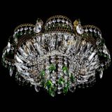 Люстра Камея №4 под бронзу зеленая в Симферополе