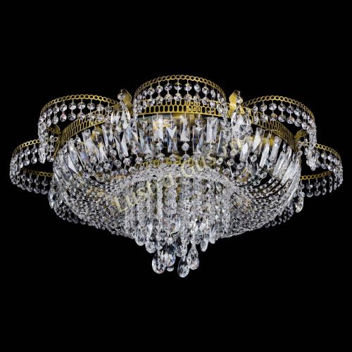 Люстра Камея №8 под бронзу в Симферополе Гусь Хрустальный