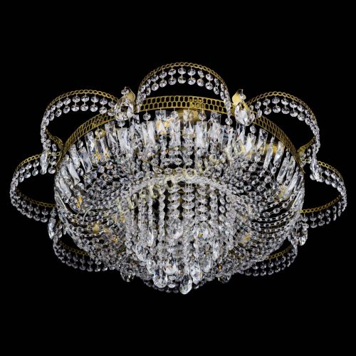 Люстра Камея №8 под бронзу в Симферополе Гусь Хрустальный