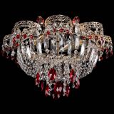 Люстра Камея Флора №4 красная в Симферополе