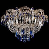 Люстра Камея Флора №4 синяя в Симферополе