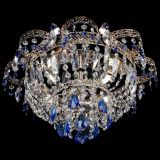 Люстра Камея Флора №4 синяя в Симферополе