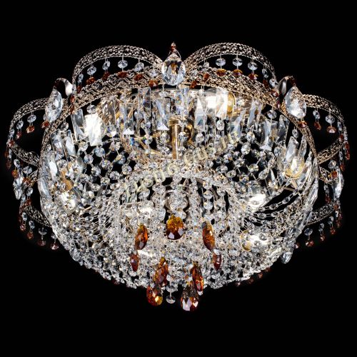 Люстра Камея Флора Журавлик №6 чайная в Симферополе Гусь Хрустальный