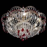 Люстра Камея Флора Журавлик №6 красная в Симферополе