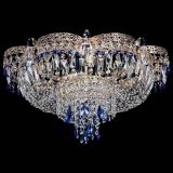 Люстра Камея Флора Журавлик №6 синяя в Симферополе