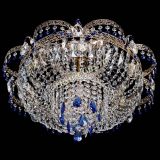 Люстра Камея Флора Журавлик №6 синяя в Симферополе