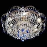 Люстра Камея Флора Журавлик №6 синяя в Симферополе