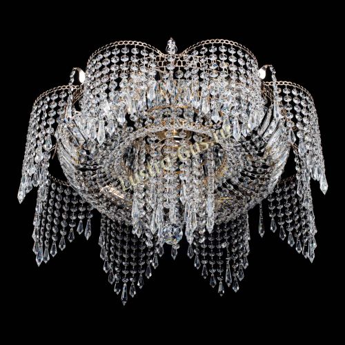 Люстра Камея лепестки в Симферополе Гусь Хрустальный