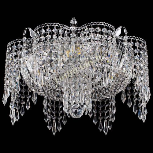 Люстра Камея лепестки в Симферополе Гусь Хрустальный