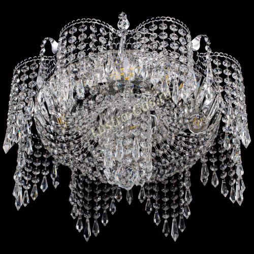 Люстра Камея лепестки в Симферополе Гусь Хрустальный