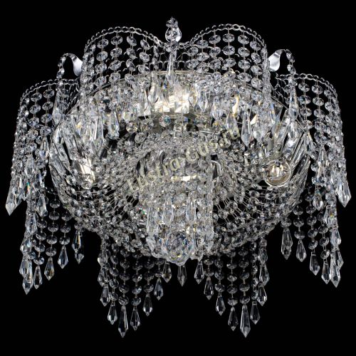 Люстра Камея лепестки в Симферополе Гусь Хрустальный