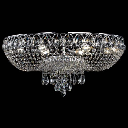 Люстра Капель 007 потолочная в Симферополе Гусь Хрустальный