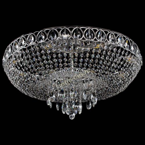 Люстра Капель 007 потолочная в Симферополе Гусь Хрустальный