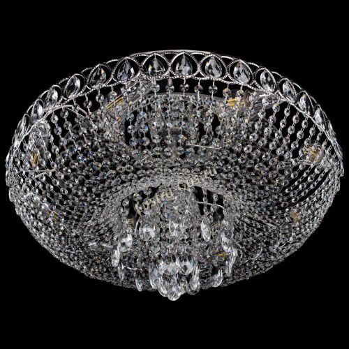 Люстра Капель 007 потолочная в Симферополе Гусь Хрустальный