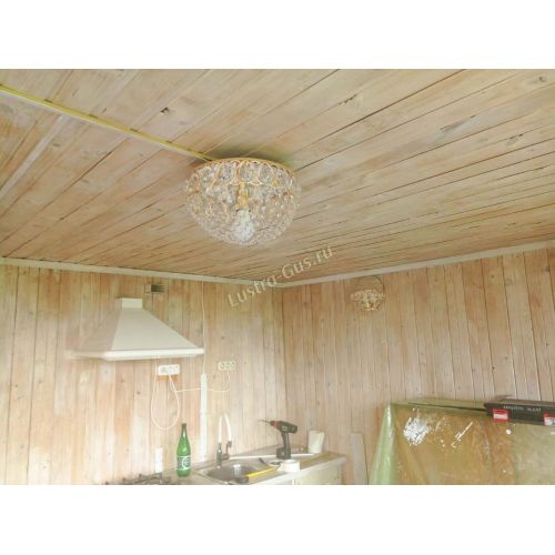 Люстра Капель №11 в Симферополе Гусь Хрустальный