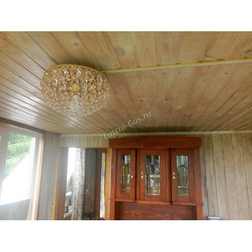 Люстра Капель №11 в Симферополе Гусь Хрустальный