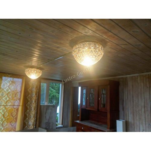 Люстра Капель №11 в Симферополе Гусь Хрустальный