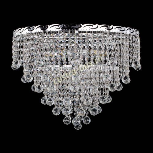 Люстра Капель №1 шар 30 в Симферополе Гусь Хрустальный