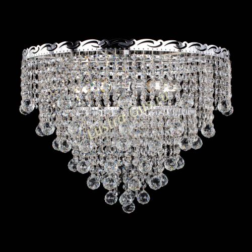 Люстра Капель №1 шар 30 в Симферополе Гусь Хрустальный