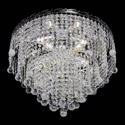 Люстра Капель №1 шар 30 в Симферополе Гусь Хрустальный