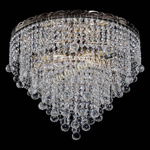 Люстра Капель №1 шар 30 в Симферополе Гусь Хрустальный