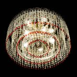 Люстра Капель оптикон №2 красная в Симферополе