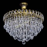 Люстра Капель Пирамида Шар 30 с подвесом под бронзу в Симферополе