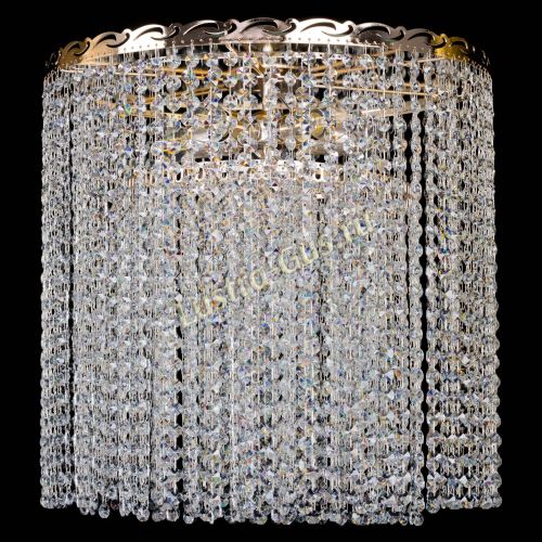 Люстра Капель цилиндр 5 ламп  в Симферополе Гусь Хрустальный