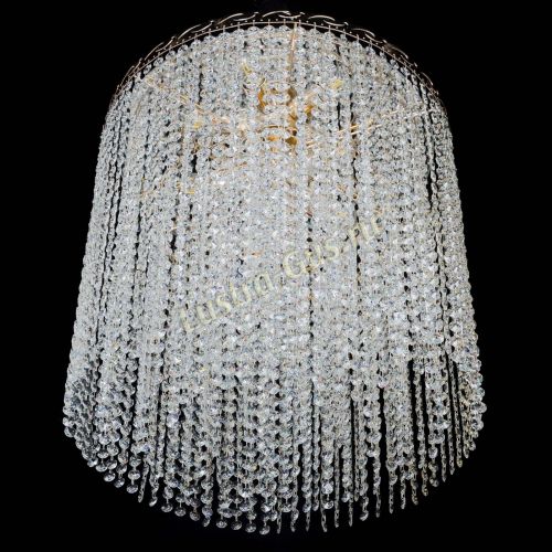 Люстра Капель цилиндр 5 ламп  в Симферополе Гусь Хрустальный