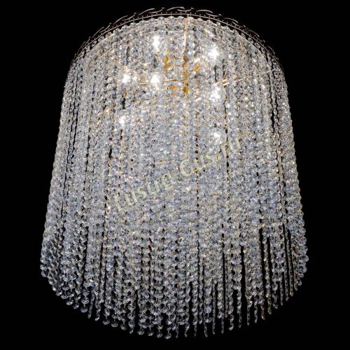 Люстра Капель цилиндр 5 ламп  в Симферополе Гусь Хрустальный