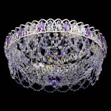 Люстра Каскад Ажур Фиолетовая белая в Симферополе