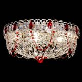 Люстра Каскад Ажур Красная белая в Симферополе