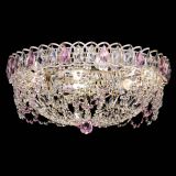 Люстра Каскад Ажур Розовая белая в Симферополе