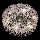 Люстра Каскад Ажур Розовая белая в Симферополе