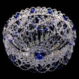 Люстра Каскад Ажур Синяя белая в Симферополе