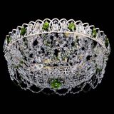 Люстра Каскад Ажур Зеленая белая в Симферополе