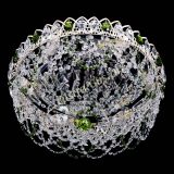 Люстра Каскад Ажур Зеленая белая в Симферополе