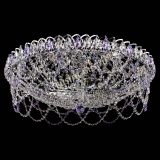 Люстра Каскад Ажур 700 мм фиолетовый в Симферополе