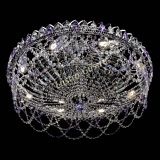 Люстра Каскад Ажур 700 мм фиолетовый в Симферополе