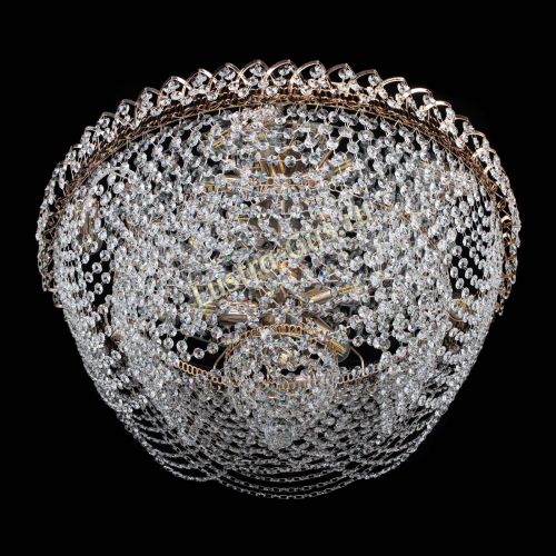 Люстра Каскад Роза №11 в Симферополе Гусь Хрустальный