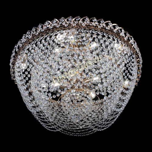 Люстра Каскад Роза №11 в Симферополе Гусь Хрустальный